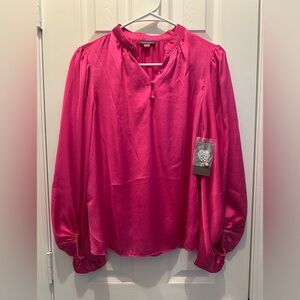 Vince Camuto Fuchsia Blouse - NWT